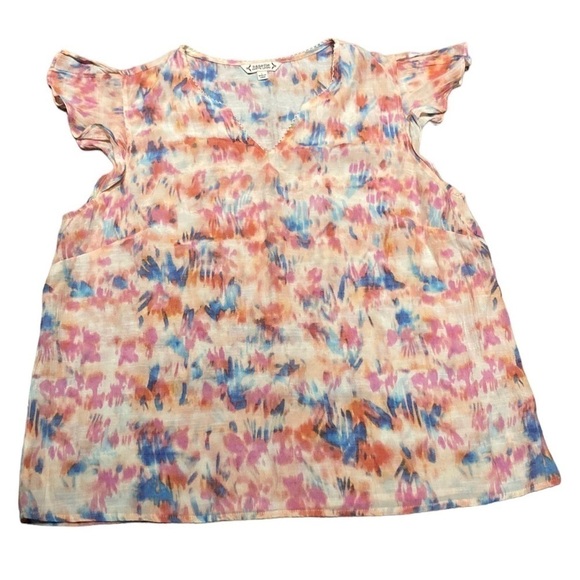 Nanette Lapore - Women’s Cap Sleeve Pastel Colour Light Weight Top - Picture 1 of 11